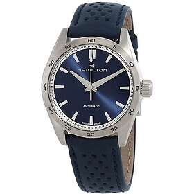 Hamilton H36115640 Jazzmaster Performer Blå/Läder Ø34 mm
