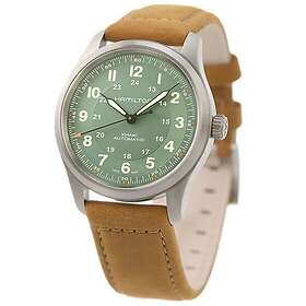 Hamilton H70205860 Khaki Field Grön/Läder Ø38 mm