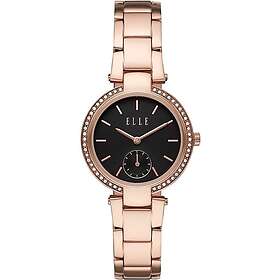 Elle ELL25020 Montmartre Svart/Roséguldstonat stål Ø32 mm