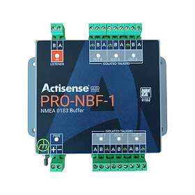 Actisense Professionell NMEA 0183 buffer (RINA) 1 OPTO-ingångar, 6 ISO-utgångar samt seriell port