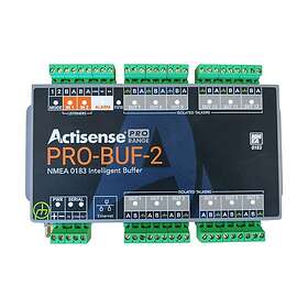 Actisense Professionell NMEA 0183 buffer (RINA) 2 OPTO-ingångar, 12 ISO-utgångar