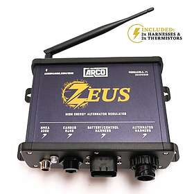 Arco Zeus generatorregulator inkl kablage och tempsensorer, BT, Wifi, N2K, 12-48V