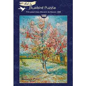 Bluebird Puzzle Vincent Van Gogh Rosa persikoträd (Souvenir de Mauve), 1888 1000 Bitar