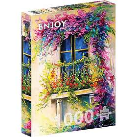 Enjoy Blommande Balkong 1000 Bitar