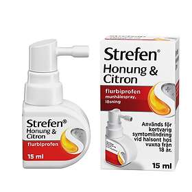 Strefen 16.2 mg/ml Munhålespray Honung & Citron 15ml