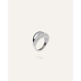 Mockberg Pavé Daring Silver Ring 56