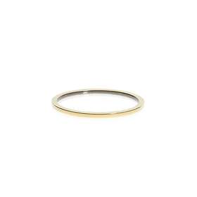 Blomdahl Ring GT Cupped Plain Tiny Guld 22 mm