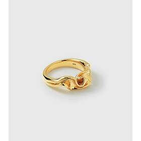 Syster P Moulded Narrow Ring Gold 16,5 mm