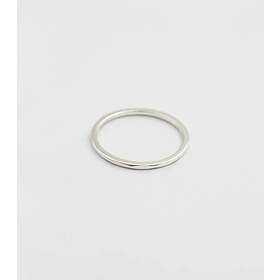 Syster P Tiny Ultrathin Ring Silver 18 mm