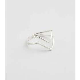 Syster P Tiny Arrow Ring Silver 16,5 mm