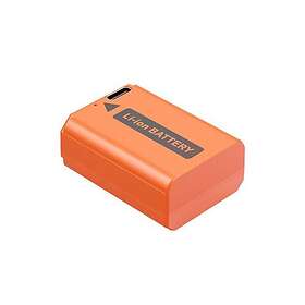 SmallRig 4965 NP-FW50 USB-C Rechargeable Camera Battery, orange