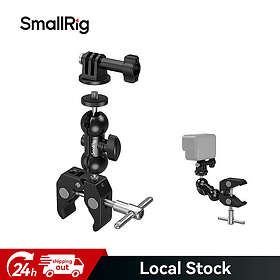 SmallRig 1138 Double Ballhead with Clamp & 1/4 Screw