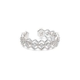 Ylva Li Mademoiselle Ring Crystal Silver 3081