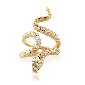 Carolina Gynning Snake Ring gp4 16,5