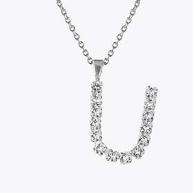 Caroline Svedbom Letter U Halsband Crystal 70cm