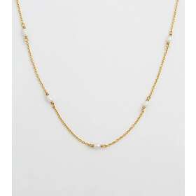 Syster P Treasure Multi Pearl Halsband Guld