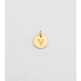 Syster P Beloved Mini Bokstav Hänge Guld V