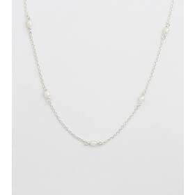 Syster P Treasure Multi Pearl Halsband Silver