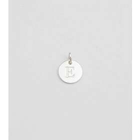 Syster P Beloved Mini Bokstav Hänge Silver E