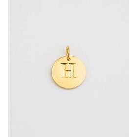 Syster P Beloved Big Bokstav Hänge Guld H