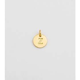 Syster P Beloved Mini Bokstav Hänge Guld Z