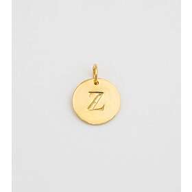 Syster P Beloved Big Bokstav Hänge Guld Z