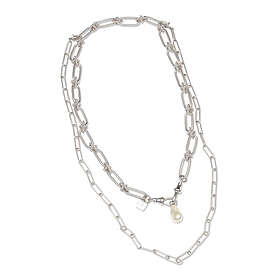 Ylva Li Yves Halsband Silver 4001