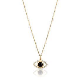 Carolina Gynning Devine Eye halsband Silver
