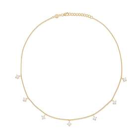 Carolina Gynning Time To Glow Halsband (Guld) 40+3cm