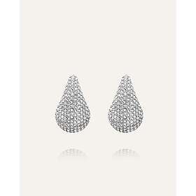 Mockberg Pavé Daring Small Silver Örhängen