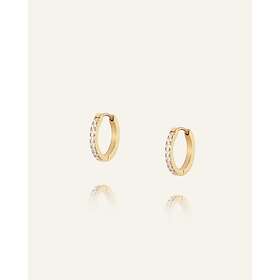 Mockberg Shiny Guld Medium Örhängen