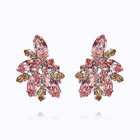 Caroline Svedbom Iris Earcuffs Light Rose Silk (Rhodium)