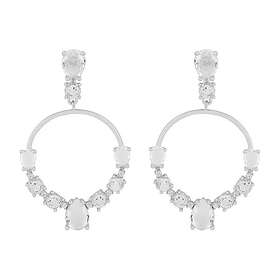 Snö Of Sweden Ashley round pendant örhängen 1299-6800012