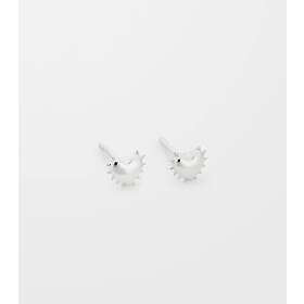 Syster P True Love Spike Hjärta Örhängen Silver