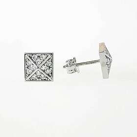 Örhängen 18K Vitguld 11468WCZ