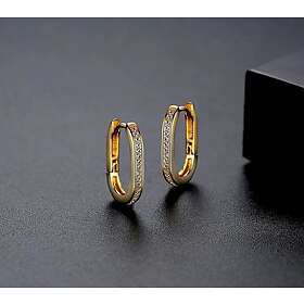 Celine Estelle Guldörhängen med CZ