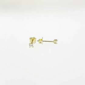 Örhängen 18K Guld 11667-YCZ 2 mm