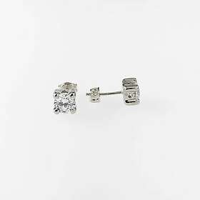 Örhängen 18K Guld 11726-WCZ 5 mm