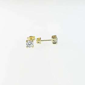 Örhängen 18K Guld 11726-YCZ 4 mm