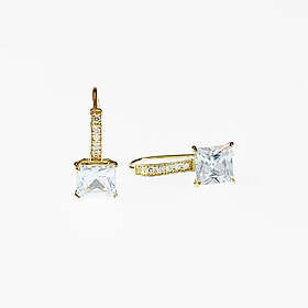 Örhängen Squared 18K Guld 11931YCZ