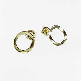 Örhängen Wavy Circle 18K Guld 11938Y