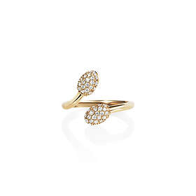 Efva Attling Love Bead & Stars Twin Ring Gold 17,50