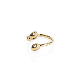Efva Attling Love Bead Twin Ring Gold 19,00