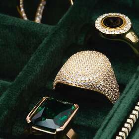 Sif Jakobs CAPIZZI Ring Vita Zirkoner Guld 50