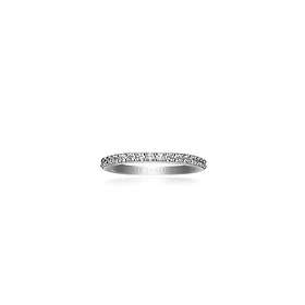 Sif Jakobs CORTE UNO ring vita Zirkoner (silver) 52