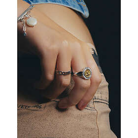 Maria Black Moss Ring Silver 60