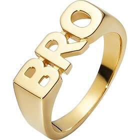 Maria Black BRO Ring Goldplated Silver 60