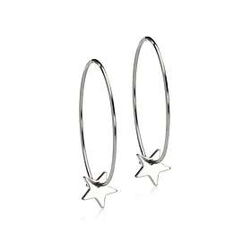 Blomdahl NT Ear Ring 25 mm, Pendant Star 8 mm