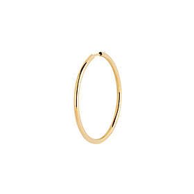 Maria Black Senorita 35 Hoops Goldplated Silver (Pair)