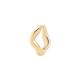 Maria Black Anil 8 Huggie Goldplated Silver (One)